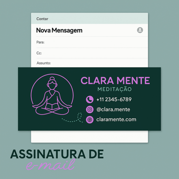 Maricota Design Assinatura de Email