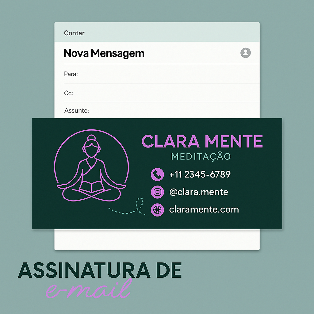Maricota Design Assinatura de Email