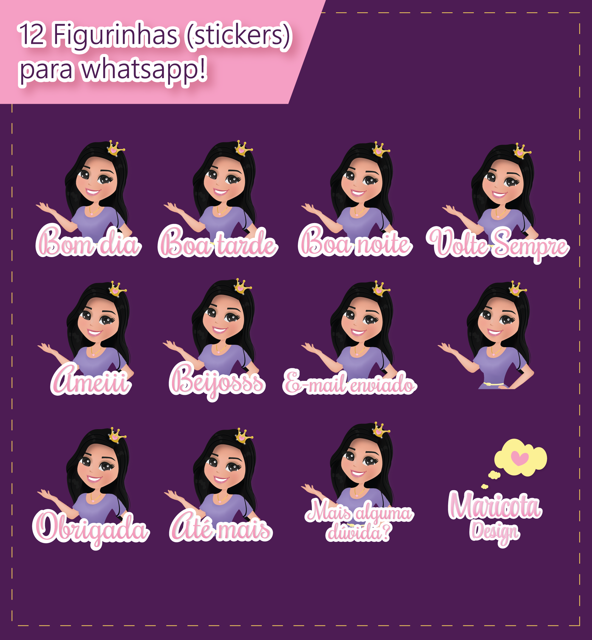 10 Figurinhas para whatsapp
