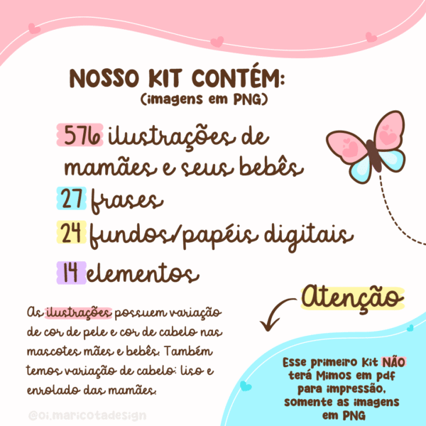 Kit Digital Amor de Mãe - Imagem 2
